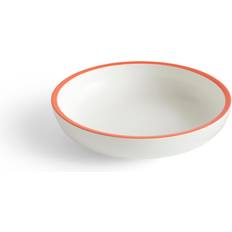 Hay Sobremesa Plat De Service S Ø20 cm White-Red Saladier