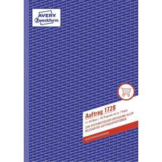 AVERY Zweckform Bestillingsblanket 40 Ark A4 Duplikat Karbonfri