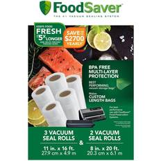 Leak-Proof Plastic Bags & Foil FoodSaver Vacuum Sealer Plastic Bag & Foil