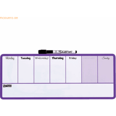 Nobo Planlægningstavler Nobo Weekly Planner 140 x 360 Lilla