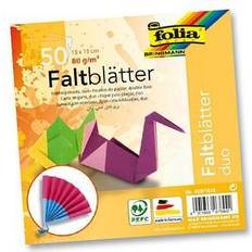 Transparantiefilms Folia Folia Vouwpapier Duo 15 x 15 cm Set of 50
