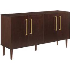 Brown Sideboards Crosley & Hutch Mahogany Mahogany-Finish Everett Sideboard