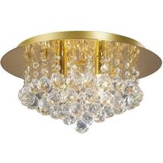 Deco Dahlia Ceiling Flush Light