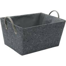 JVL Shadow Charcoal Storage Box 20.5L