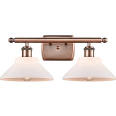 Copper Wall Flush Lights Innovations Lighting 516-2W 2 Wall Flush Light