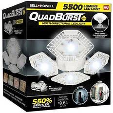 Multi directional led light + QuadBurst Intensity Lumens Flush Mount Ceiling Wall Light