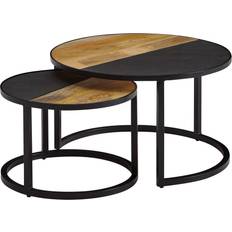 Wohnling Sofaborde Redeborde Sæt Af 2 Stk Sofabord 60x60cm