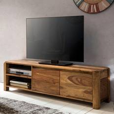 TV-benker Wohnling Lowboard Massivholz Sheesham TV-benk