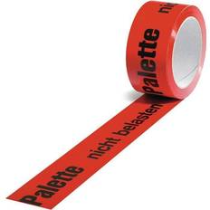 Packklebeband & Packband Transpak TransPak Warn-Klebebänder 50 mm x 66 lfm. ''Palette nicht belasten''