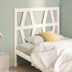 Hvite Sengerammer vidaXL white, 96 Pine Bed Headboard Honey Sängram