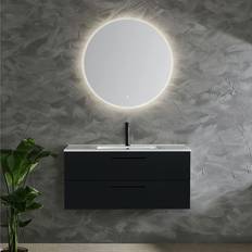 Bathlife Svart Tvättställsskåp Bathlife TVÄTTSTÄLLSSKÅP LUST SVART 1000