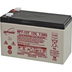 Batteri 12v 7ah EnerSys Genesis Blybatteri 12 V 7 Ah Blyflee.