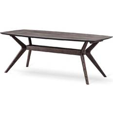 Hampton möbler Torkelson Hampton 210x100cm brunbetsad Matbord 100x100cm