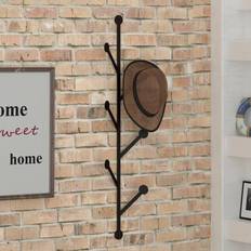 Hanah Home Metallikoukku Ponpon Musta