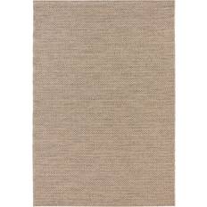 Elle Decoration Caen Flatweave Natural Brown Indoor Outdoor Rug 120 x 170 cm Brown cm