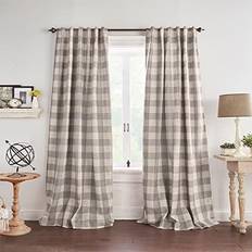 Elrene Home Fashions Farmhouse Living Grainger Buffalo-Check 132.08x241.3cm