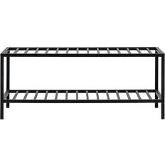 House Nordic Vita Black Shoe Rack 79x32cm