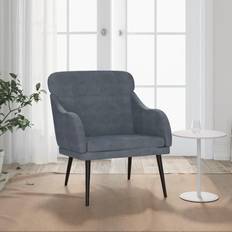 Oui Fauteuils vidaXL Gris Foncé 63 x 76 x 80 cm Fauteuil