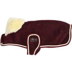 Manteau Pour Chien Heavy Fleece - Bordeaux - Rouge/Orange - S/M