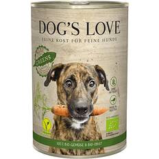 Hundenassfutter Dog"'s Love Bio HundeNassfutter GREENS Obst