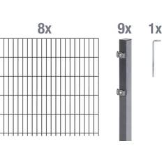 Alberts Alberts 651350 Doppelstabmattenzaun als 18