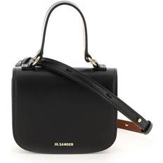 Jil Sander Luksus Halo Mini Kalveskind Taske - Sort