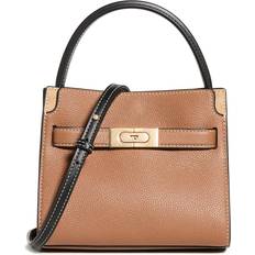 Tory burch lee radziwill double bag Tory Burch Lee Radziwill Pebbled Leather Double Bag TIGERS EYE