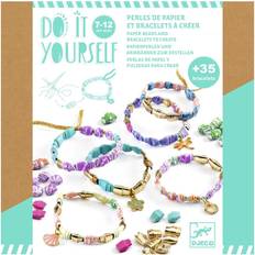 Djeco Set creativi Djeco Do It Yourself Paper Beads & Bracelets to Create