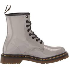 Dr Martens 1460 Lace Boots Dr. Martens 1460 Women's Patent Leather Lace Up Boots - Grey