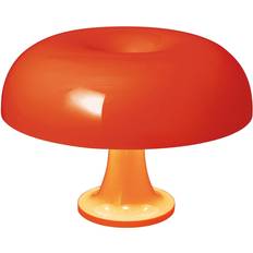 Verlichting Artemide Nesso Tafellamp Oranje H 34cm Ø 54cm