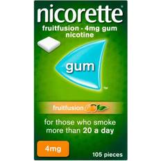 Nicorette 4mg Nicorette 4mg Fruitfusion 105pcs Chewing Gum