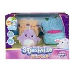 Tygleksaker Sandleksaker Jazwares SQUISHMALLOWS Squishville Accessory set with plush character