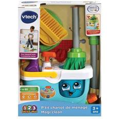 Vtech Giocattoli per Giochi di Ruolo Vtech 1, 2, 3, imite moi P'TIT CHARIOT DE MÉNAGE MAGI'CLEAN