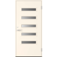 Brandklassade Ytterdörrar Swedoor Catavu C7050 S Ytterdörr Klarglas (90x210cm)