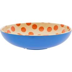 Orange Saladiers Rice En Mélamine Ø 29.9 cm Orange Dots-Blue Saladier 29.9cm