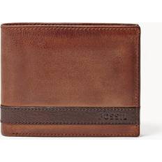 Fossil 100% Leather Bifold Wallet - Brown