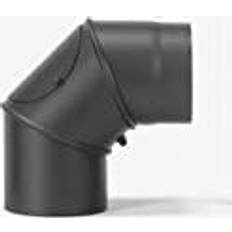 Firefix Haardaccessoires Kachelpijp Bocht 90° Ø150mm Grijs