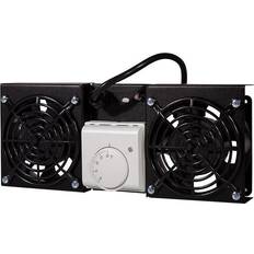 LogiLink FAW102B 19 Inch Netværksskab Ventilator