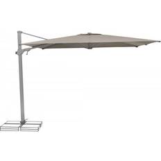 Glatz Suncomfort Hængeparasol Varioflex Grå/Alu 300x300 cm