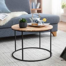 Wohnling Rundt Massivt Sofabord 60x60cm