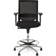 hjh OFFICE Arbeitshocker TOP WORK Bürostuhl