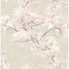 Cherry blossom wallpaper NextWall Cherry Blossom Grove Peel and Stick Wallpaper