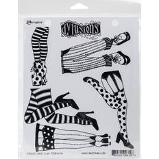 Ranger Dyan Reaveley's Dylusions Cling Stamp 8.5 x 7 Daddy Long Legs