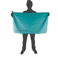 Grøn Badehåndklæder Lifeventure Recycled SoftFibre Trek Towel Teal Badehåndklæde Grøn