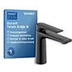 Duravit TU1021002046 Tulum Basin Faucets Matt Black M Matt black