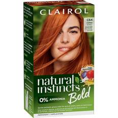 Hair Products Natural Instincts Bold Permanent Hair Color C64 Copper Sunset 1 Application Hair Dye