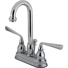 Silver Faucets Kingston Brass KB3611ZL Deck Silver