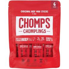 Chomps beef sticks Chomps Chomplings Grass-Fed Mini Beef Sticks Original