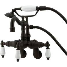 Kingston Brass CC1305T5 Vintage Adjustable Center Wall Mount Tub Fauce Bronzo