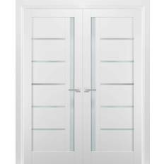 Right Sliding Doors French Double Panel Lite Sliding Door S 0502-Y R (x78.7")